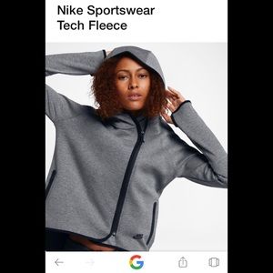 Nike sportswear women’s full zip cape